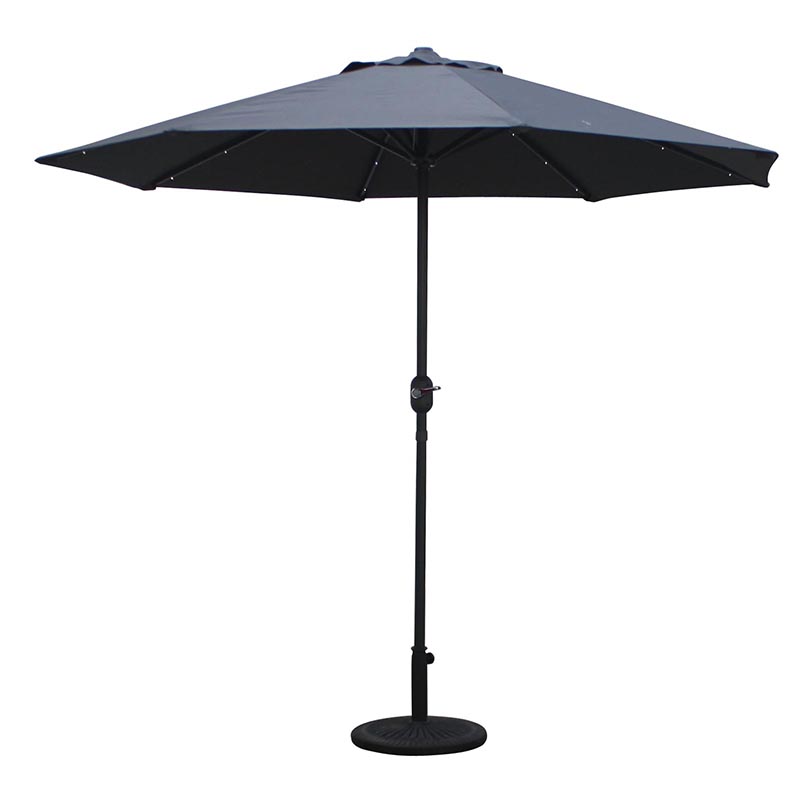 MYA-008 Straight Hand-cranked Particle Light Umbrella (Dry Battery)