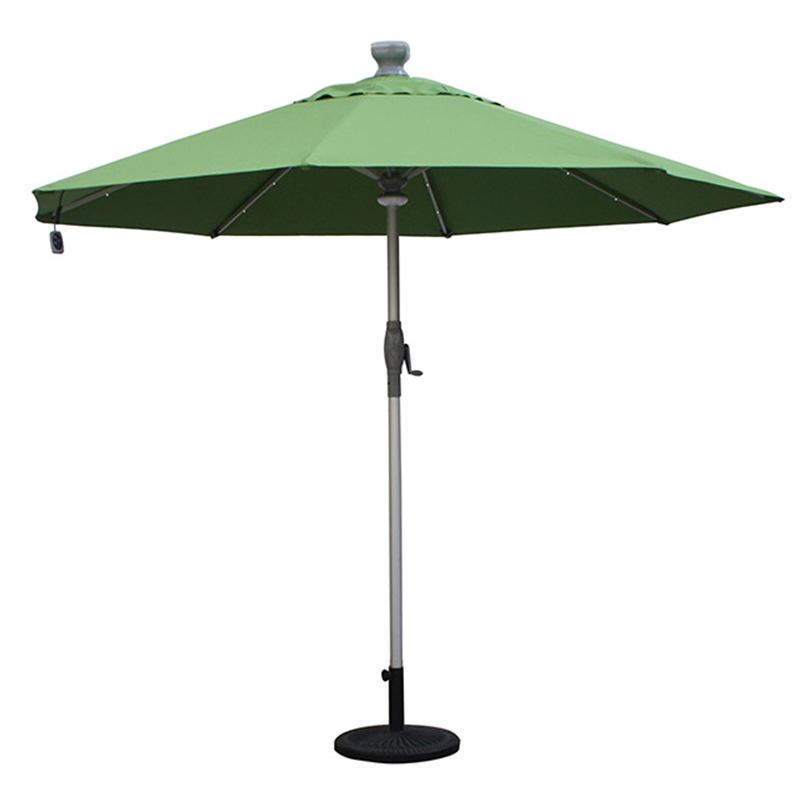 MYA-004-B Solar Small Electric Particle Light Umbrella