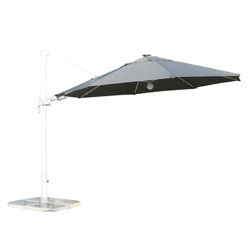 MYB-004-G Left and Right Tilt Light Bar Umbrella in Rome